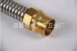 链接管道之铜头波纹管